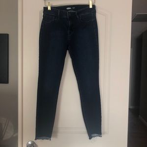 4/$25 Dark Wash Rockstar Super Skinny Jeans